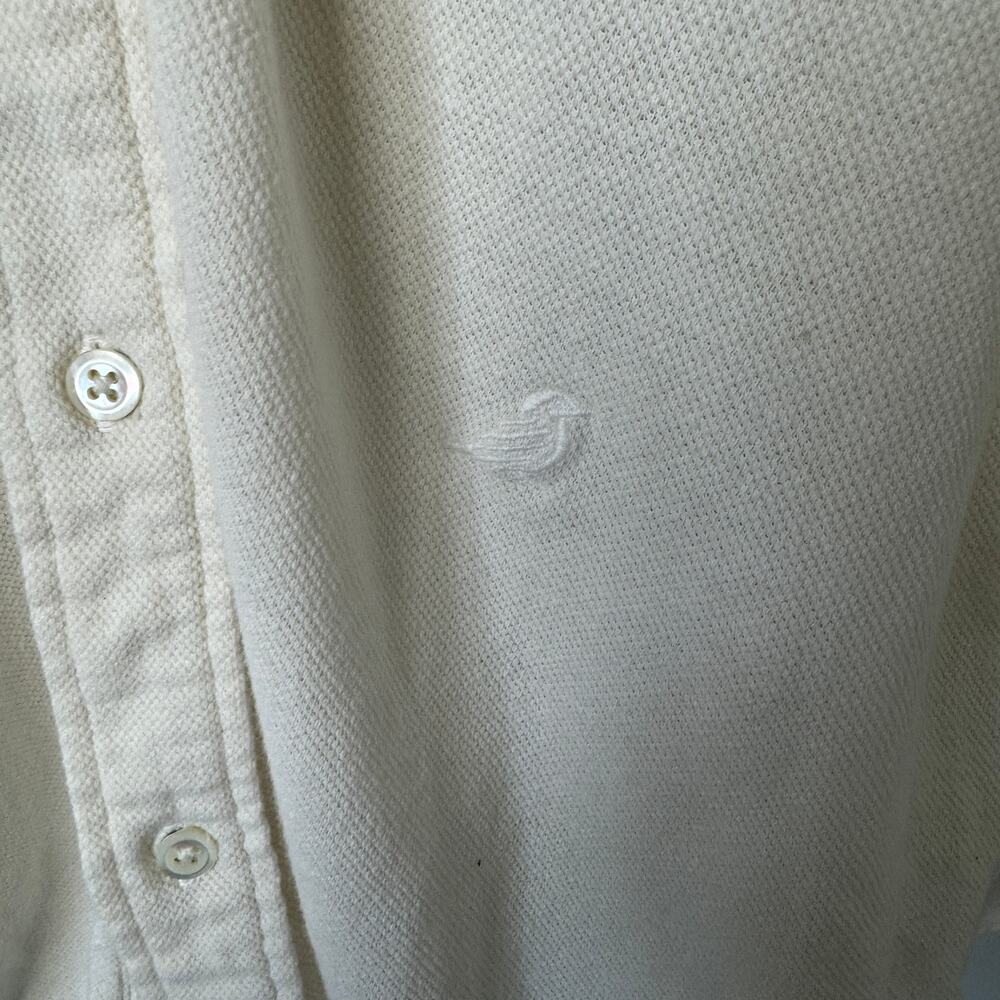 Billy Reid Men's Long Sleeve Yellowhammer Cotton & Linen Knit Button Up Shirt XL - Picture 4 of 9